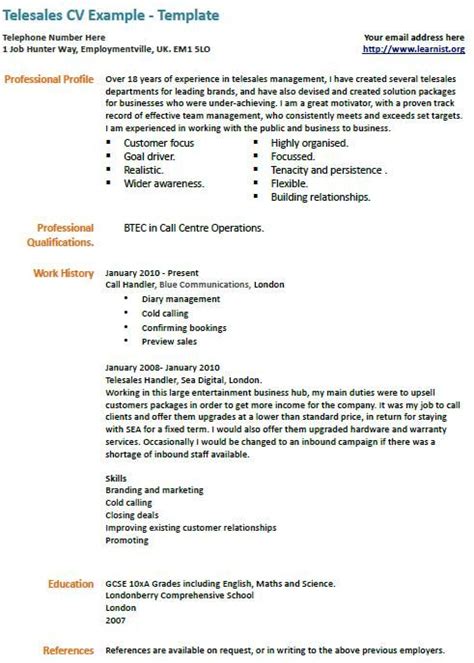 Does cold calling look good on resume?