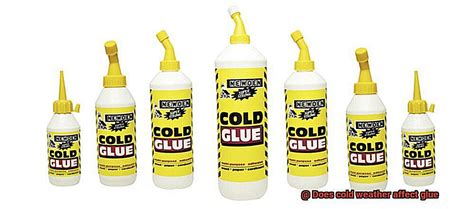 Does cold weather affect hot glue?