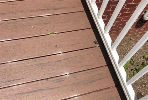 Does composite decking damage easily?