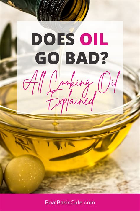 Does cooking oil go bad from sitting?