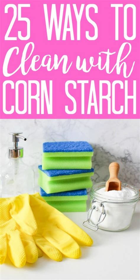 Does cornstarch dry clear?