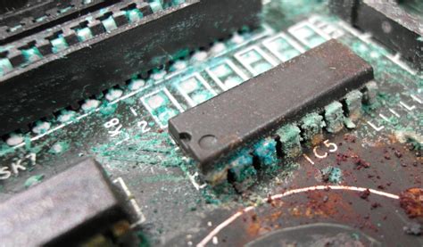 Does corrosion ruin electronics?