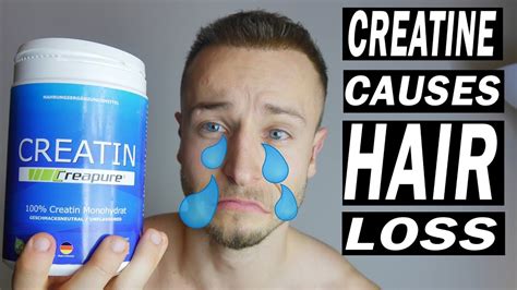 Does creatine affect hair?
