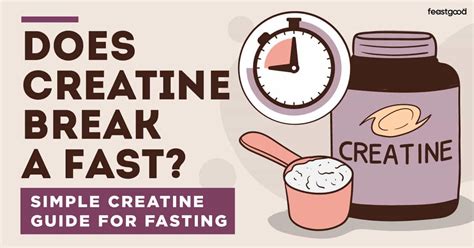 Does creatine break a fast?