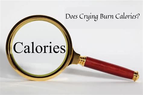 Does crying burn calories?