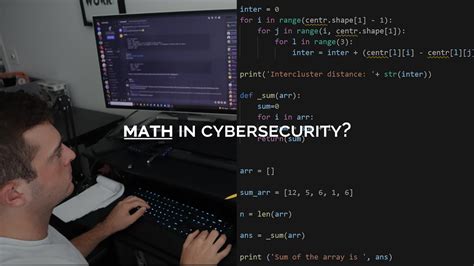 Does cybersecurity require math?