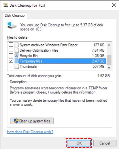 Does deleting files increase storage?