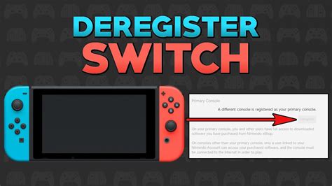 Does deregistering a Switch delete data?
