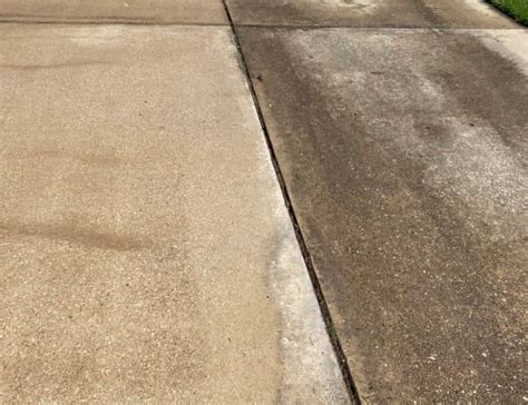 Does discoloration in concrete go away?