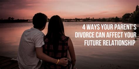 Does divorce affect future relationships?