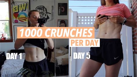 Does doing 100 crunches a day do anything?