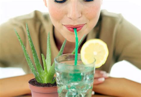 Does drinking aloe vera make you look younger?