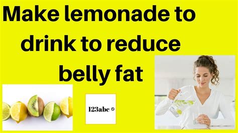 Does drinking lemon juice reduce belly fat?