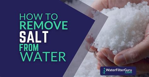 Does drinking too much water remove salt?
