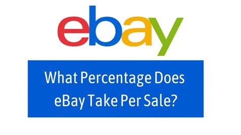 Does eBay take 10%?