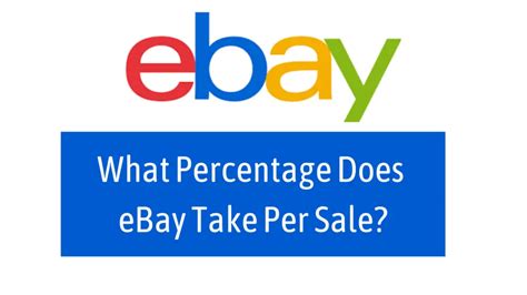 Does eBay take 30 percent?
