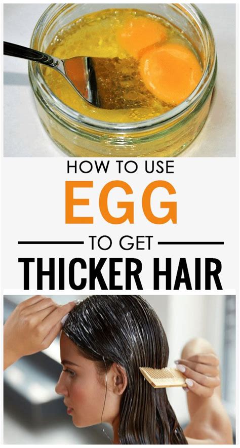 Does egg thicken hair?