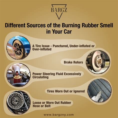 Does electrical smell like burning rubber?
