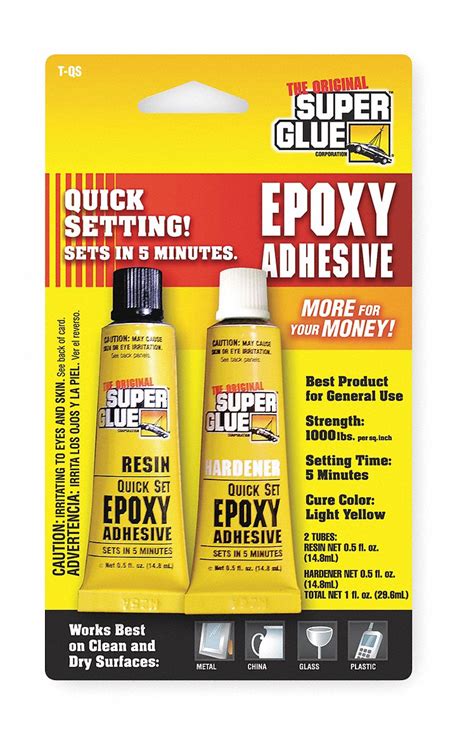 Does epoxy glue yellow?