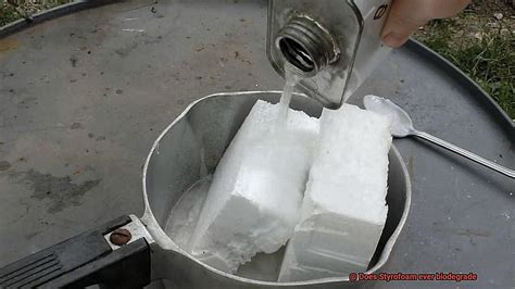 Does epoxy melt Styrofoam?