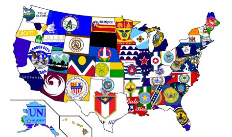 Does every US city have a flag?