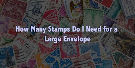 Does every envelope need a stamp?