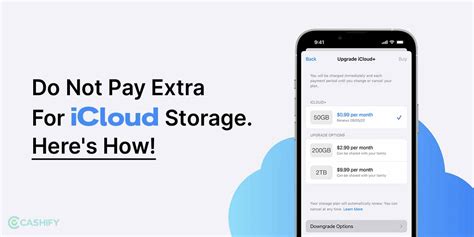 Does everyone pay for iCloud storage?
