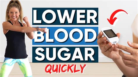 Does exercise lower blood sugar?
