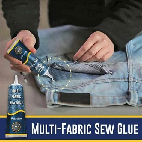 Does fabric glue work on jeans?