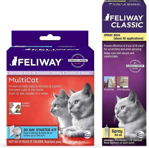 Does feliway MultiCat help with spraying?