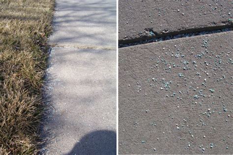 Does fertilizer damage concrete?