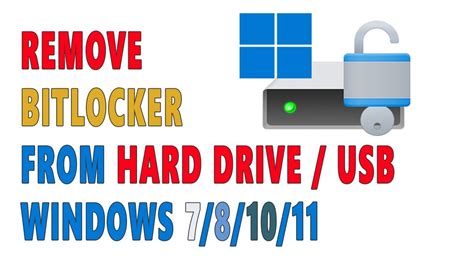 Does formatting a USB remove BitLocker?