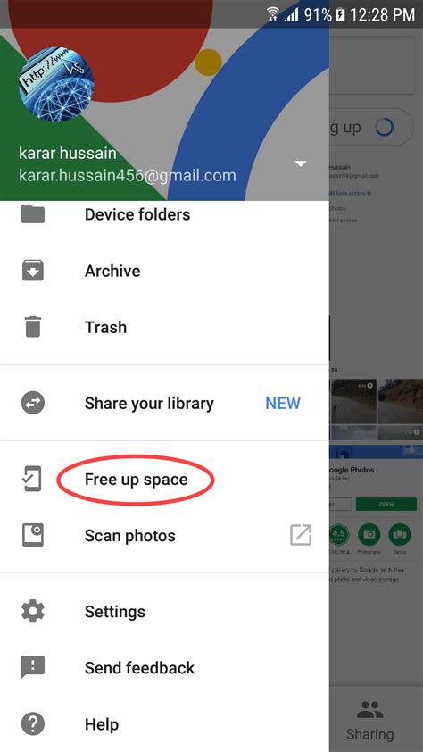 Does freeing up space in Google Photos delete photos?