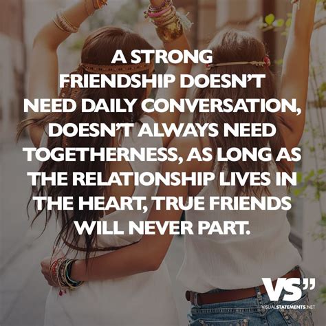 Does friendship need daily conversation?