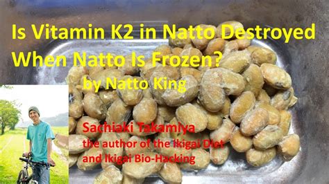 Does frozen natto have vitamin K2?