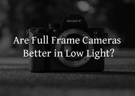 Does full-frame give better image quality?