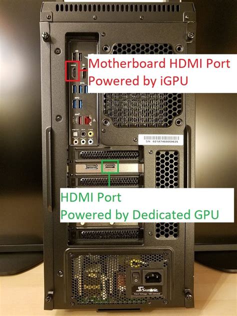 Does gaming PC have HDMI?