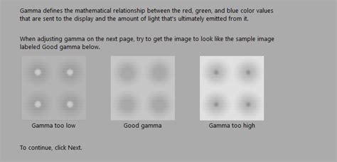 Does gamma change brightness?