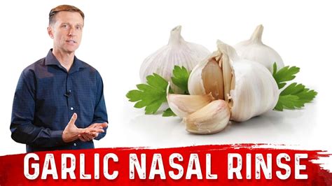 Does garlic remove sinus?