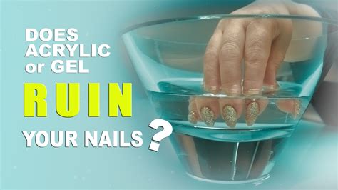Does gel ruin your nails?