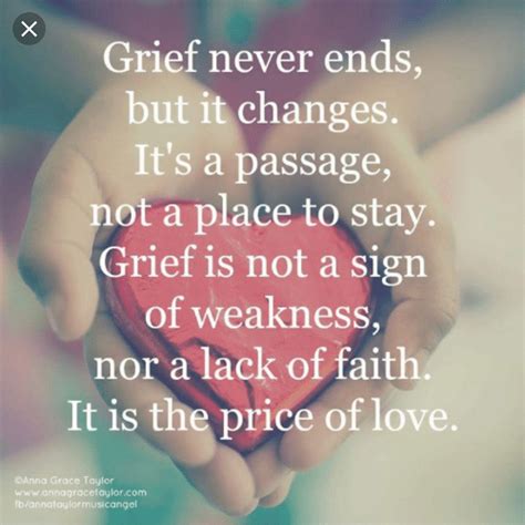 Does grief ever really end?