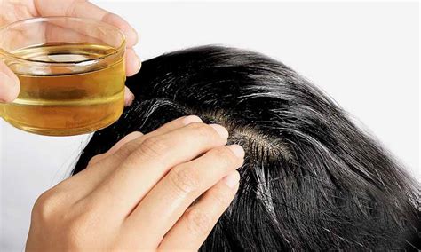 Does hair grow faster after applying oil?