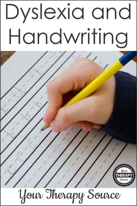 Does handwriting help dyslexia?