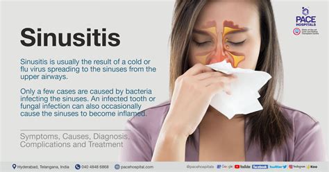 Does heat on face help sinus infection?