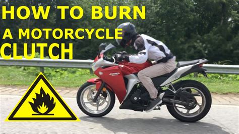 Does holding the clutch down burn it?