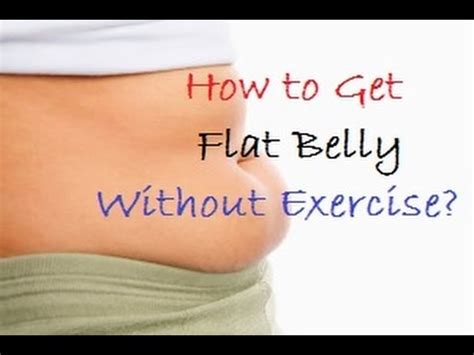 Does holding your stomach in make it flat?