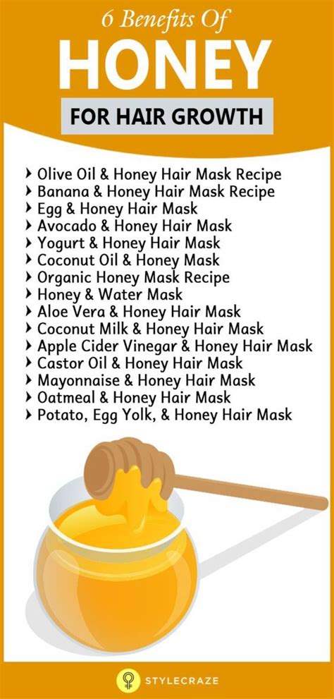 Does honey help hair growth?