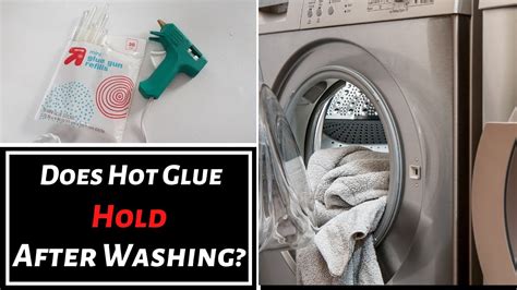 Does hot glue hold up in the wash?