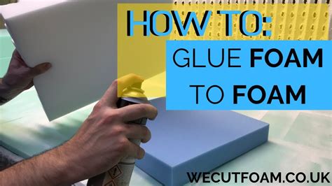 Does hot glue work on foam?