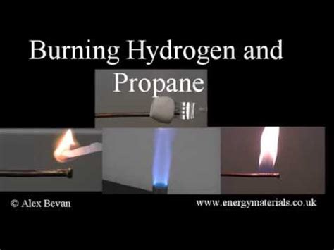 Does hydrogen burn hotter than LPG?